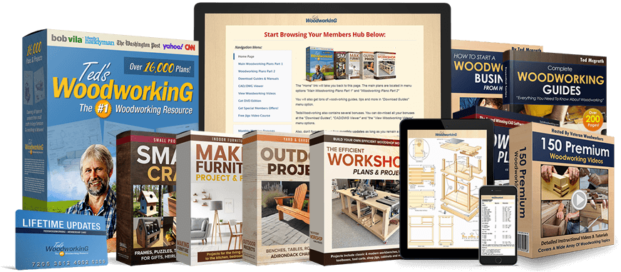 Ted's Woodworking Complete Bundle